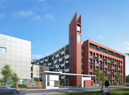 校园环境学生使用NFC手环手表开门的便捷性